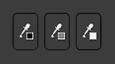 Kuva pipetointityökalusta (musta, harmaa, valkoinen)