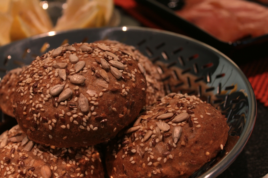 Kuva leivistä, joka on liian punainen.