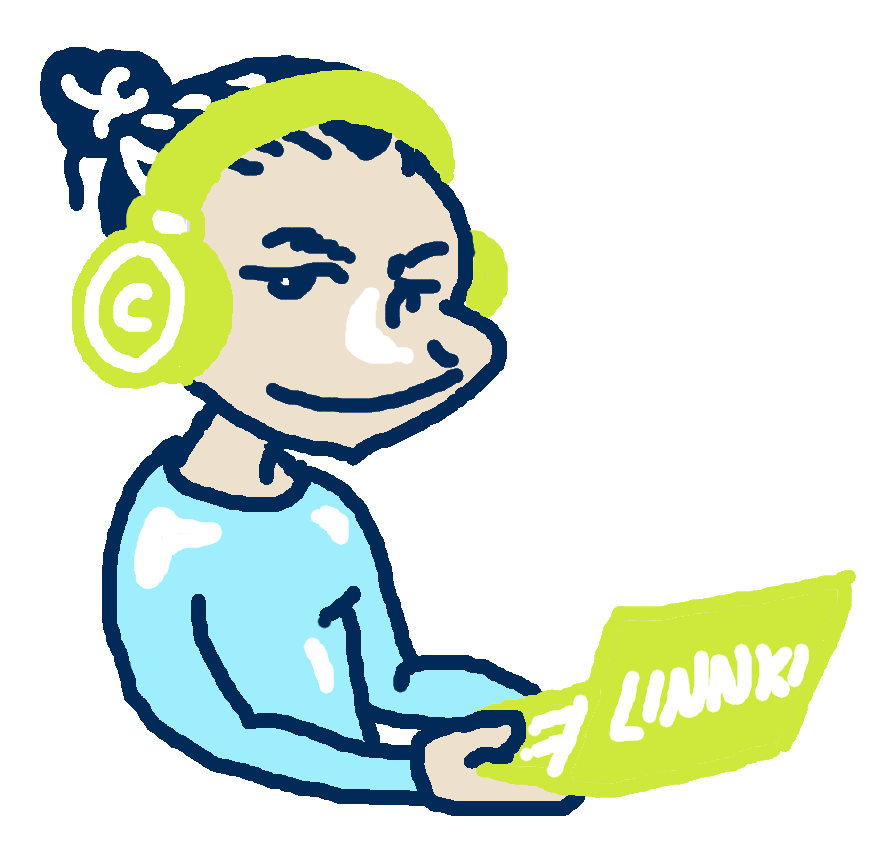 Linkki-maskottihenkilön kuva